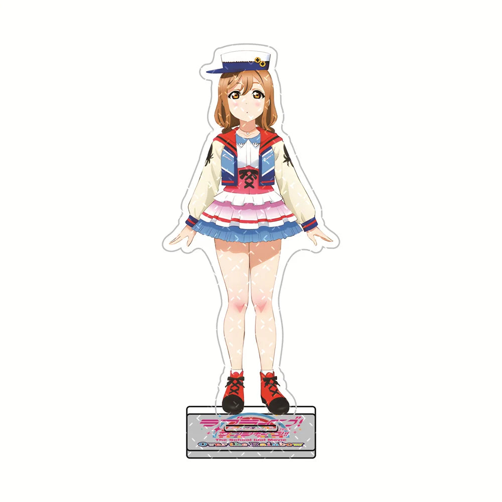 Anime Love Live! Sunshine!! 15cm Acrylic stand Yoshiko/You /Hanamaru/Riko tabletop decoration elegant Gifts Character Collection