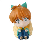 Inuyasha Action Figure Model Sitting Series Anime Peripheral Products Kagome Kikyo Sesshoumaru Rin Gashapon EX CASHAPON ORIGINAL