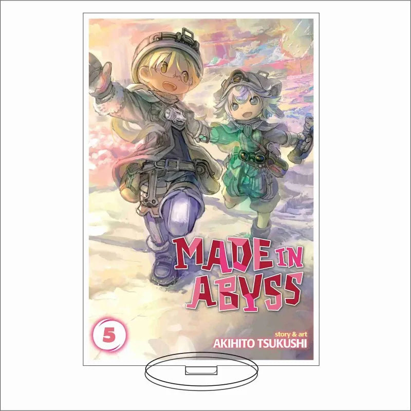 Made In Abyss Anime Acrylic Stand Model Figures Riko Nanachi Cosplay Creative Model Plate Desk Decor Cute Standing Sign Gifts