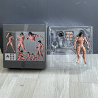 Revoltech Attack On Titan Eren Jaeger Action Figure Anime AMAZING YAMAGUCHI Model Doll Statue Joint Movable Movie Toys Gifts