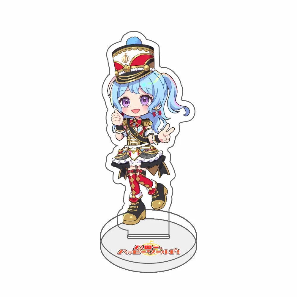BanG Dream! Anime Acrylic Figures Stand Model Friends Keychain Fans Gifts Sakiko Soyo Display Keychain Ornaments Sweet Girl