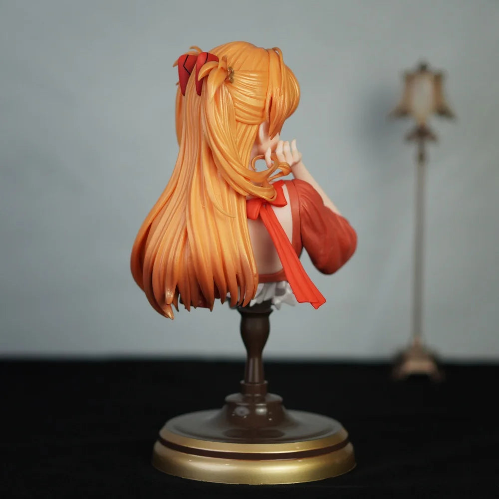 23cm/9.06in Anime Neon Genesis Evangelion Figure Asuka Langley Soryu Action Figures Pvc Statue Collection Model Toys Gifts