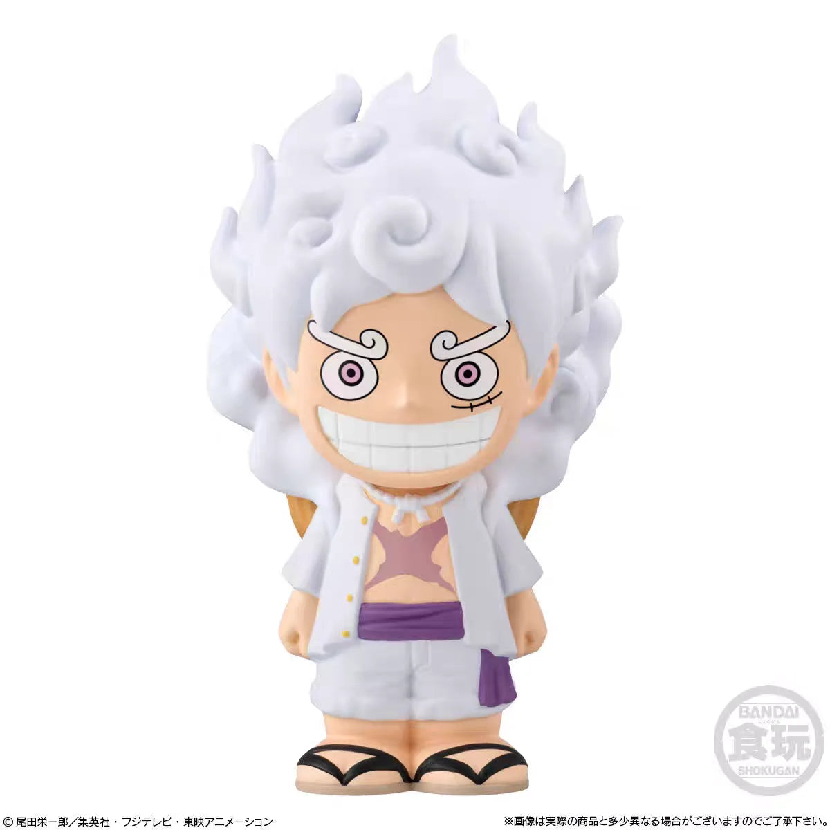 One Piece Original Bandai In Stock Gear 5 Luffy Nika Jinbe Soft Blind Box Anime Figure Desktop Ornament Model Collect Toys Gifts