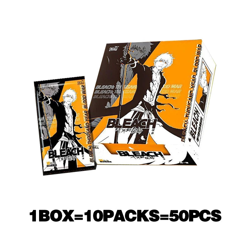 KAYOU Anime Bleach Cards Booster Box Thousand-Year Blood War Anime Characters Limited Rare SP SE Cards Hobby Collectible