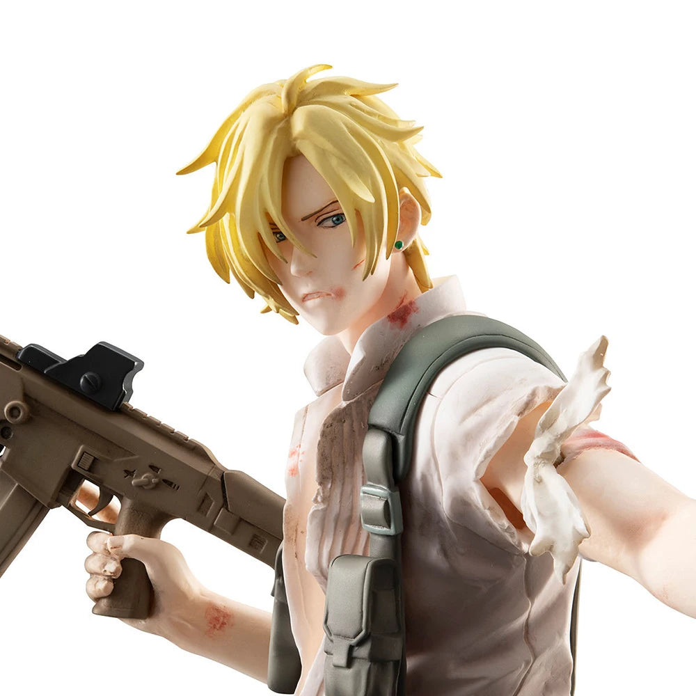 100% Original in Stock MegaHouse G.E.M.  Banana Fish Ash Lynx Anime Figure Action Figure Collection Series Model Decoration
