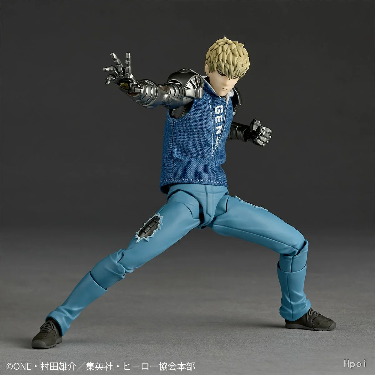【In Stock】KAIYODO Revoltech AMAZING YAMAGUCHI One-Punch Man Genos Action Figure Collection Toys Gifts