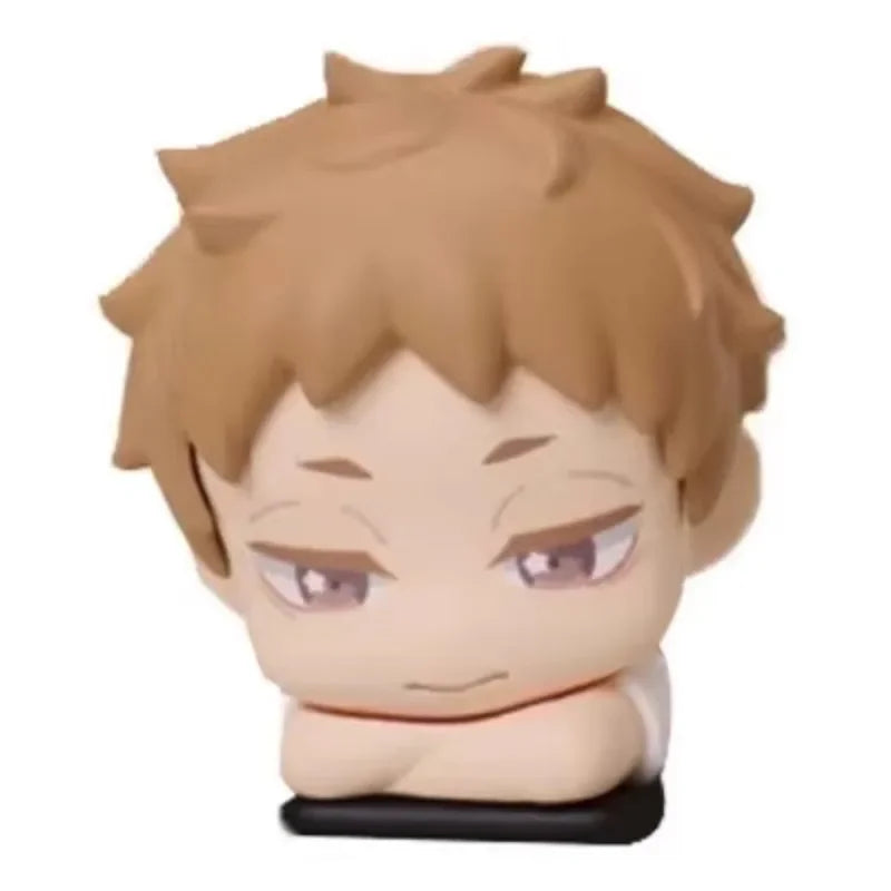 Anime Haikyuu!! Gashapon Toys Sleep Styling Vol.3 Yu Nishinoya Miya Atsumu Ryunosuke Tanaka Cute Figures Model Decoration Gifts
