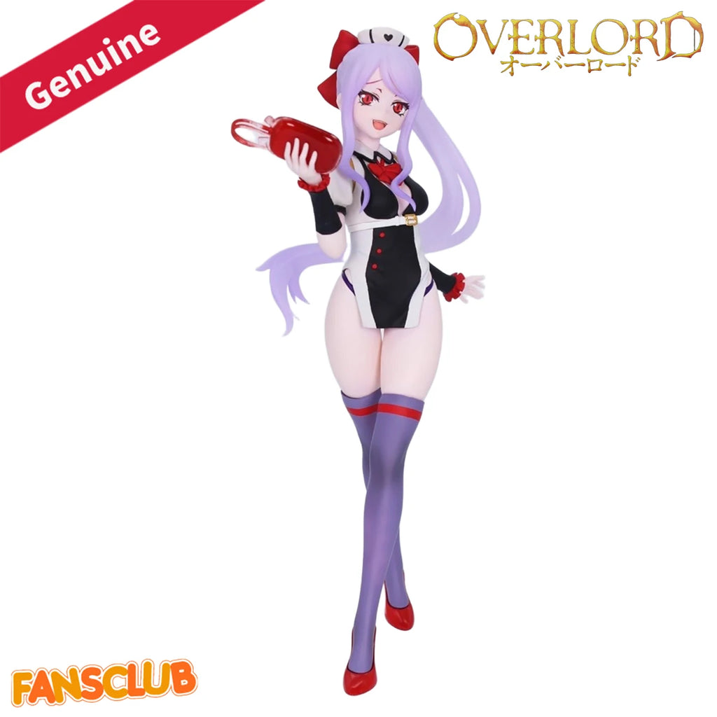Original Genuine System Service Prepainted Vivit Figure Overlord Shalltear Bloodfallen Nurse Ver. Anime Character Model Figure