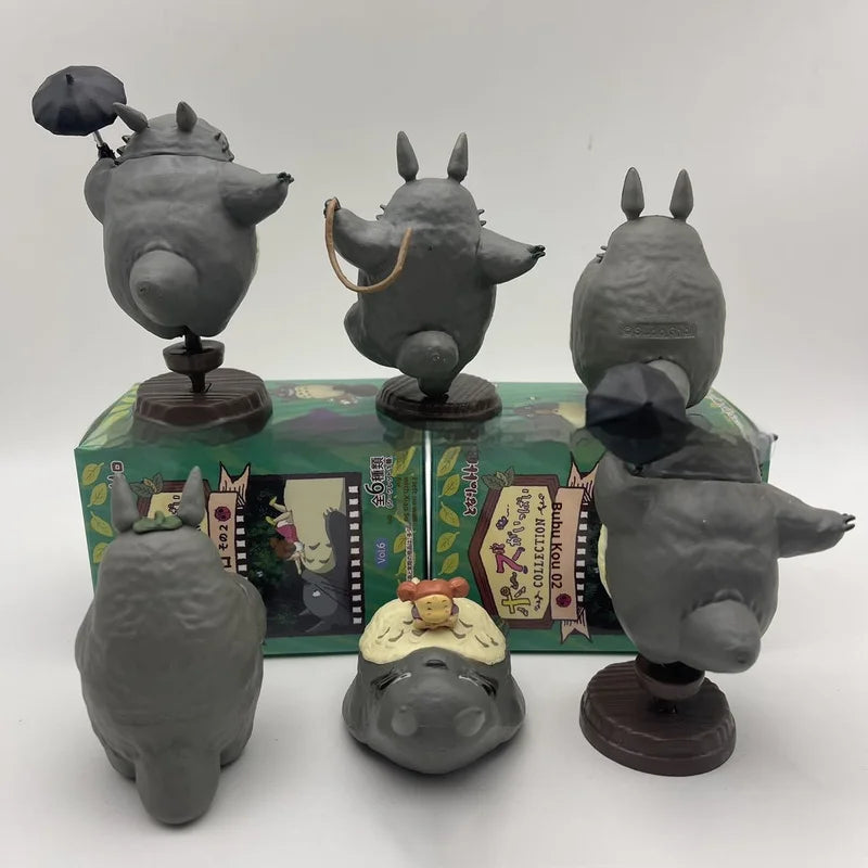 New Arrival  Anime Cute Movie Character Fireflies Girl And Ponyo Pvc Figure Model Desktop Decoration Kids Toys Birthday Gifts