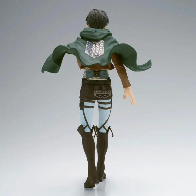 Genuine Original Bandai Namco Banpresto Attack On Titan Grandista Eren Yeager Anime Figure Model Collector Figurine Toys Gift