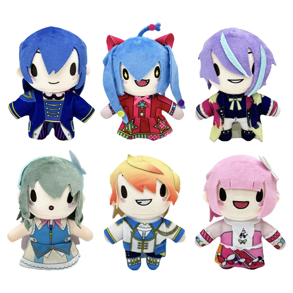 18cm Pjsk Colorful Stage Plush Toys Project Sekai Shinonome Akito Stuffed Plush Dolls Room Decor Anime Figures Birthday Gifts