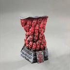 Resin Figure Berserk Skull Statue  Action Anime Figurine Model Candlestick Halloween Decoration Toys
