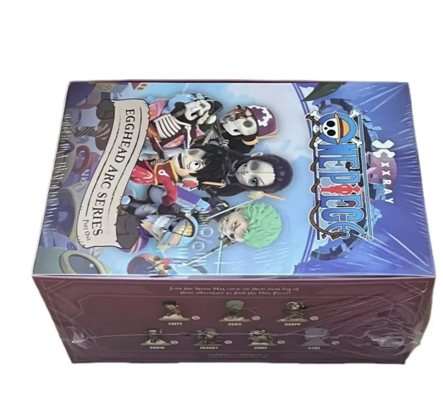 Original One Piece Mighty Jaxx Jason Freeny The Ninth Series Blind Box Luffy Figure Mystery Box Desk Decorate Birthday Gift Toy