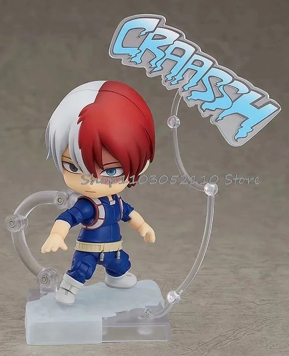 Anime My Hero Academia Figure Shoto Todoroki 1112 Action Figure Model Cool Boy Car Desktop Decoration Toy Gift Doll