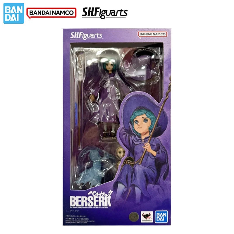 Bandai Original Genuine Figure Berserk Model Kit SHF Guts Berserker Armor Schierke Isidro Collection Model Action Figure Toys