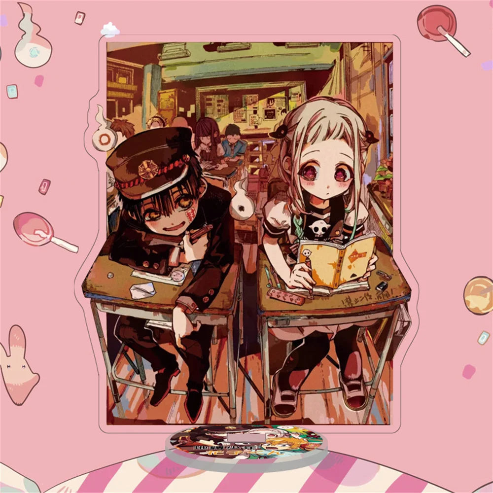 15CM Charm Anime Toilet-bound Hanako-kun Acrylic Stand Model Cosplay Characters Ornament Accessories Good Collection Gifts