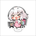 10CM Anime BanG Dream! Nendoroid Figure Stand Model Tsukushi Futaba/Nanami Hiromachi/Mashiro Kurata Cute Desk Decor Standing Sign Gifts