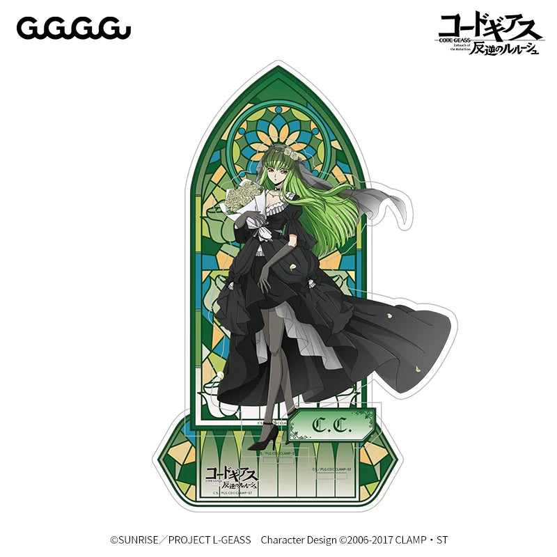 Code Geass Lelouch Lamperouge C.C. Acrylic Stand Figure Desktop Collection Cosplay Standing Sign Collection Game Anime