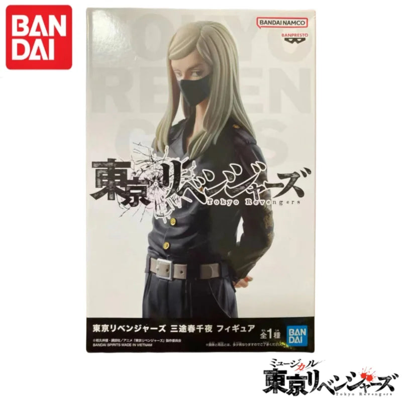In Stock Original Bandai Banpresto Tokyo Revengers Original Box Haruchiyo Sanzu Garage Kit Model Ornaments 100% Genuin