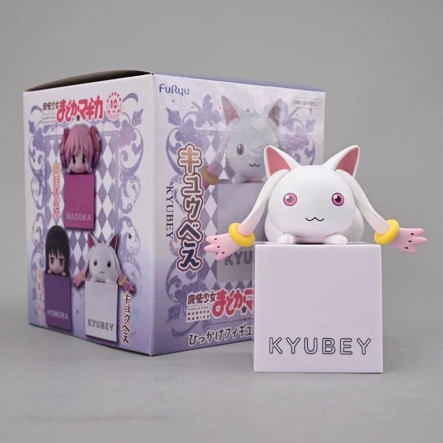 9CM Anime Puella Magi Madoka Magica Kaname Madoka Figure Cute Model Akemi Homura Toy Gift Collection Action Figure PVC