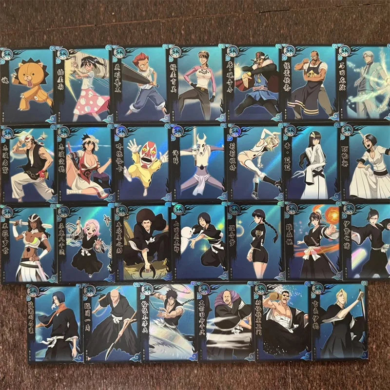 Anime Bleach SSR PR AR QR Set of Cards Inoue Orihime Kuchiki Rukia Kurosaki Ichigo Collection Card Christmas Birthday Gifts Toys
