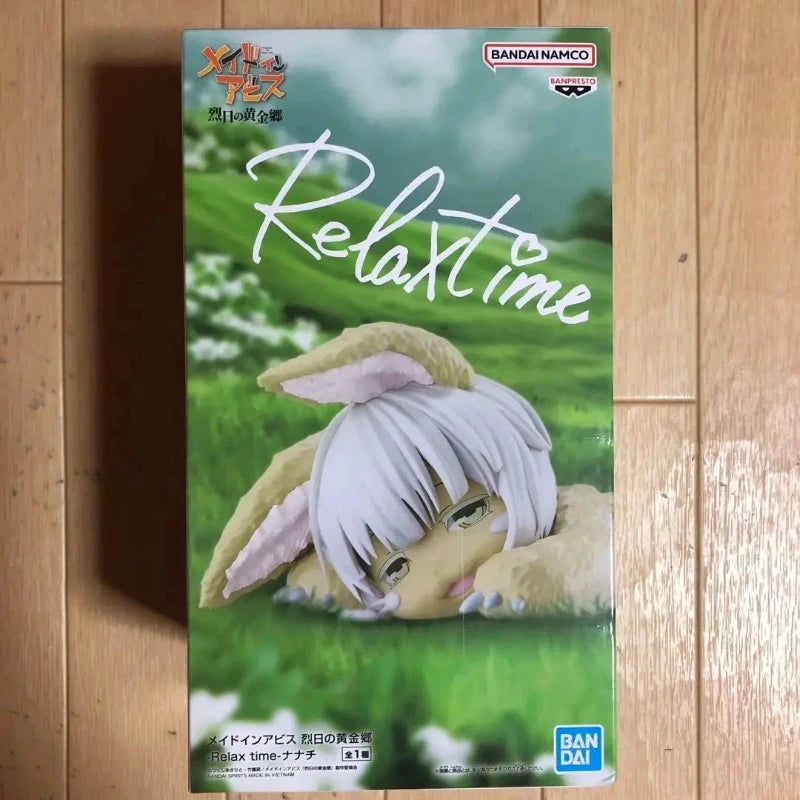 in Stock BANPRESTO Made In Abyss Model The Golden City Of The Scorching Sun Relax Time Nanachi Faputa Anime Figures Toy WY