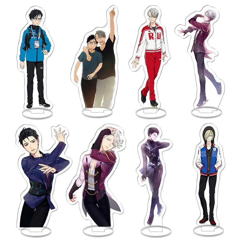 YURI!!! on ICE Anime Acrylic Stand Model Plate Decoration Desk Figure Display Friends Girls Gift Cartoon Peripheral Products
