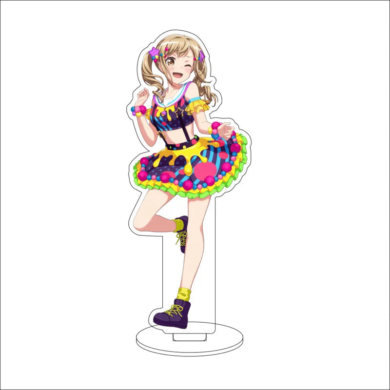 Anime BanG Dream! Acrylic Stand Ornaments Taki Shiina Rui Yashio Rei Wakana Kokoro Tsurumaki Figure Stand Halloween Gifts