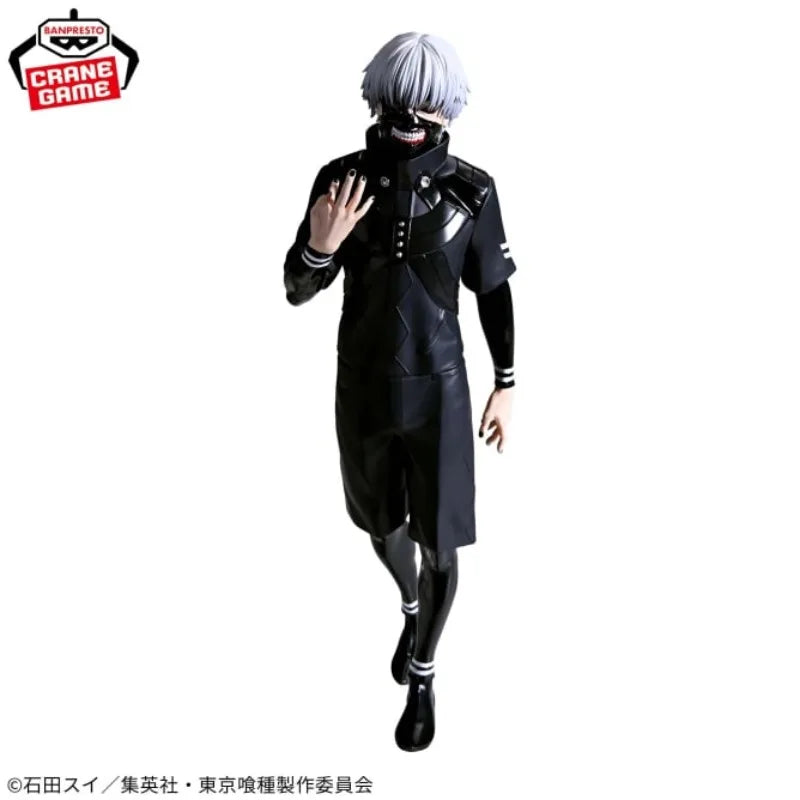 Bandai Original BANPRESTO Anime Tokyo Ghoul Grandista Kaneki Ken PVC Action Figure Collectible Model Toy Gifts