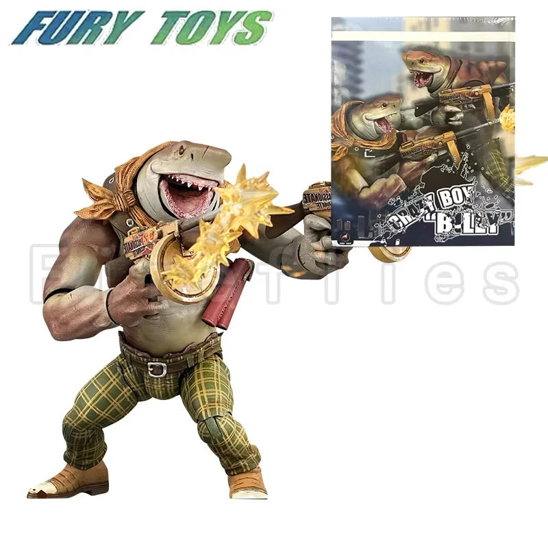 1/12 Fury Toys Action Figure Abyss Force Arthur Gypsy Billy Anime Movie Model For Gift