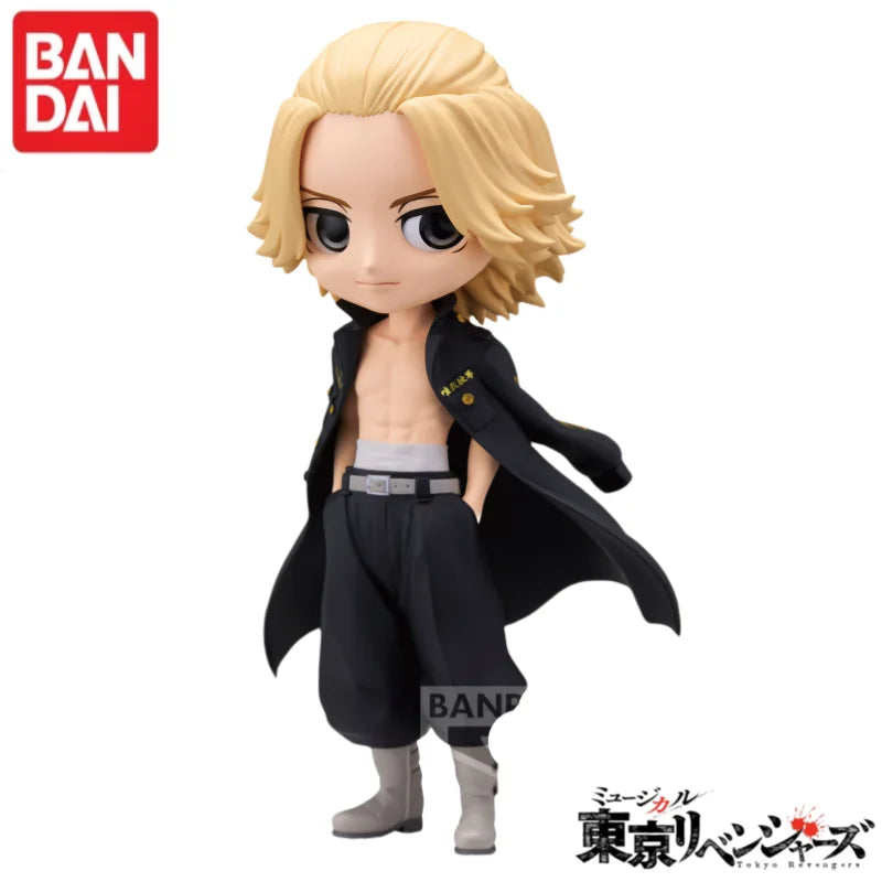 In Stock Original Bandai Banpresto Tokyo Revengers Qposket Manjiro Sano Garage Kit Model 100% Genuin Ornaments Original Box
