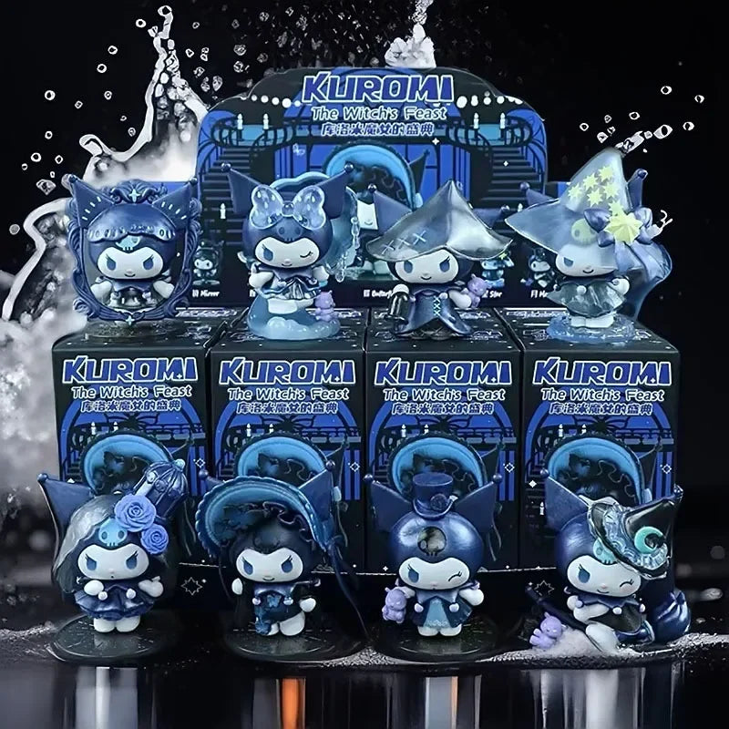 2025 Kuromi Blind Box Werewolf Kill Series Action Figure Dolls Anime Figures Surprise Bag Cute Model Fans Collection Toy