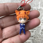 Fruits Baskets Tohru Honda Sohma Kyo Sohma Yuki Gacha Action Figure Model Toy Cartoon Anime Keychain Pendant Children's Gifts