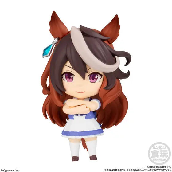 Bandai Original In Stock Uma Musume Pretty Derby Tokai Teio Golden Ship Teio Mejiro Mai Candy Toy2nd Wave Mini Figure Model Toys