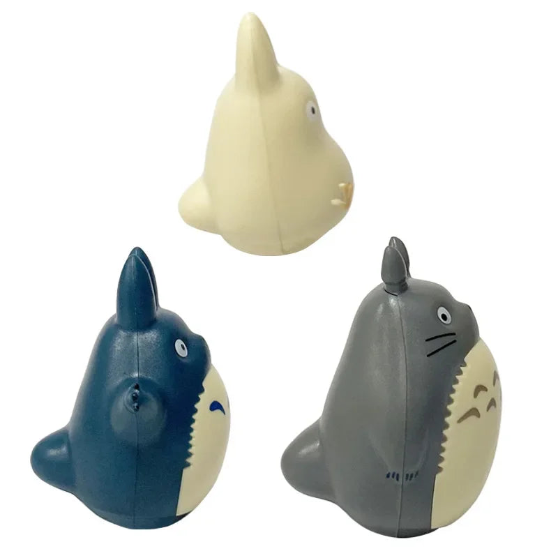 3-6Pcs/Set My Neighbor Totoro Anime Figure Q Version Totoro Tumbler Figure Ornaments Table Decoration Toys Kids Xmas Gifts