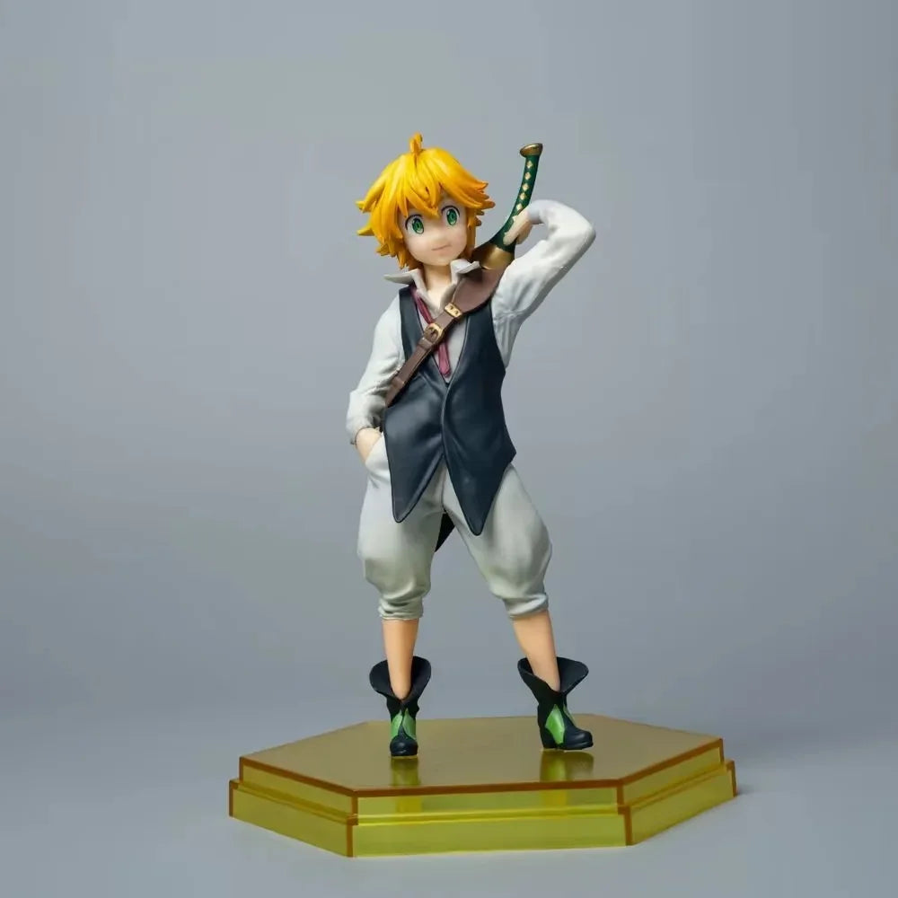 The Seven Deadly Sins Ban Anime Figure POP UP PARADE Dragon's Judgement Meliodas Action Figure Adult Collectible Model Toys