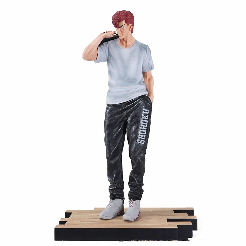 Anime Slam Dunk Action Figure Mitsui Hisashi Sakuragi Hanamichi Rukawa Kaede Figuras Toys 27-32cm Manga Figurine PVC Model Gift