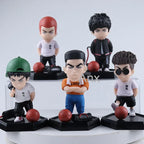 25 CM Anime SLAM DUNK Sakuragi Hanamichi PVC Action Figures Rukawa Kaede Akagi Takenori Mitsui Hisashi Collection Model Toys