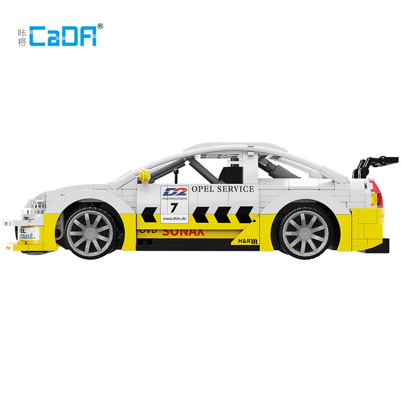 Cada Opel Astra V8 Coupe Champion Vehicle Building Blocks City Remote Control Racing Car RC Super Sports Car Children Bricks Toy