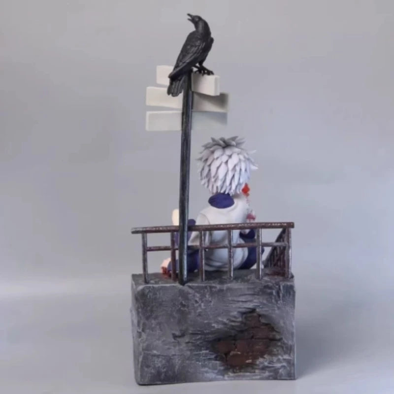 Hunter X Hunter Redstone Killua Zoldyck Anime Peripheral Anime Figure Desktop Ornament Statue Boy Collectibles Birthday Gift