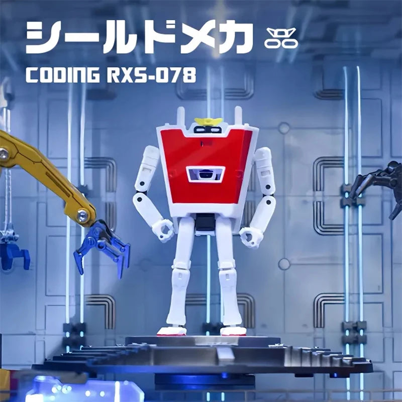 GUNDAM Animation Game Peripheral Toys Assembly Toy RXS-078 Shield-Gundam Anime Figures Action Movable Model Collection