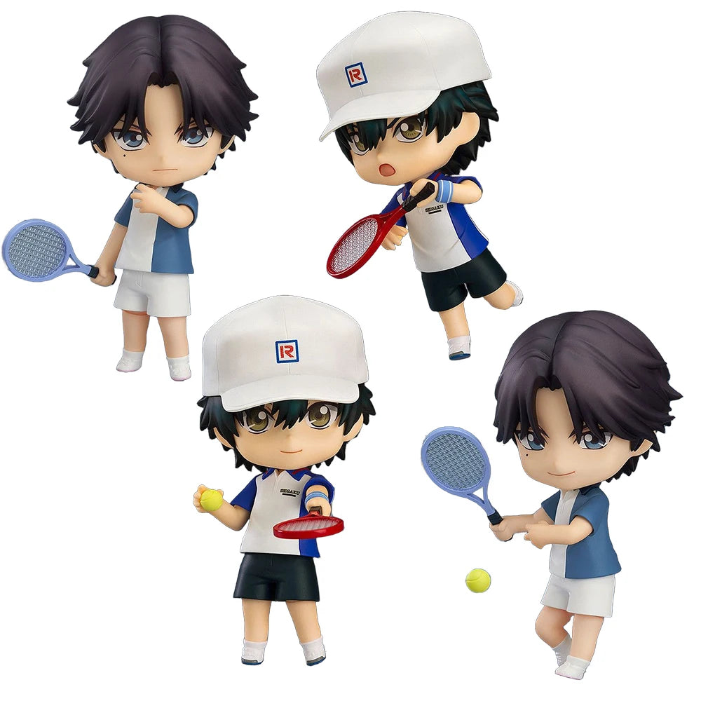 4Pcs/1Set Anime THE PRINCE OF TENNIS Figure Ryoma Echizen Atobe Keigo Set Model Toy Doll Gift Collection Action Figure PVC