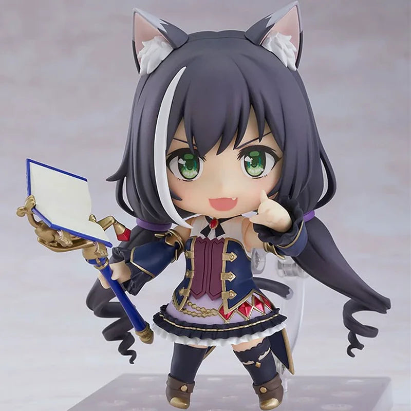 Anime Figure Princess Connect Karyl Black Cat Skunk 1480# Poseable Chibi Model Collectible Action Figure Gift for Boys