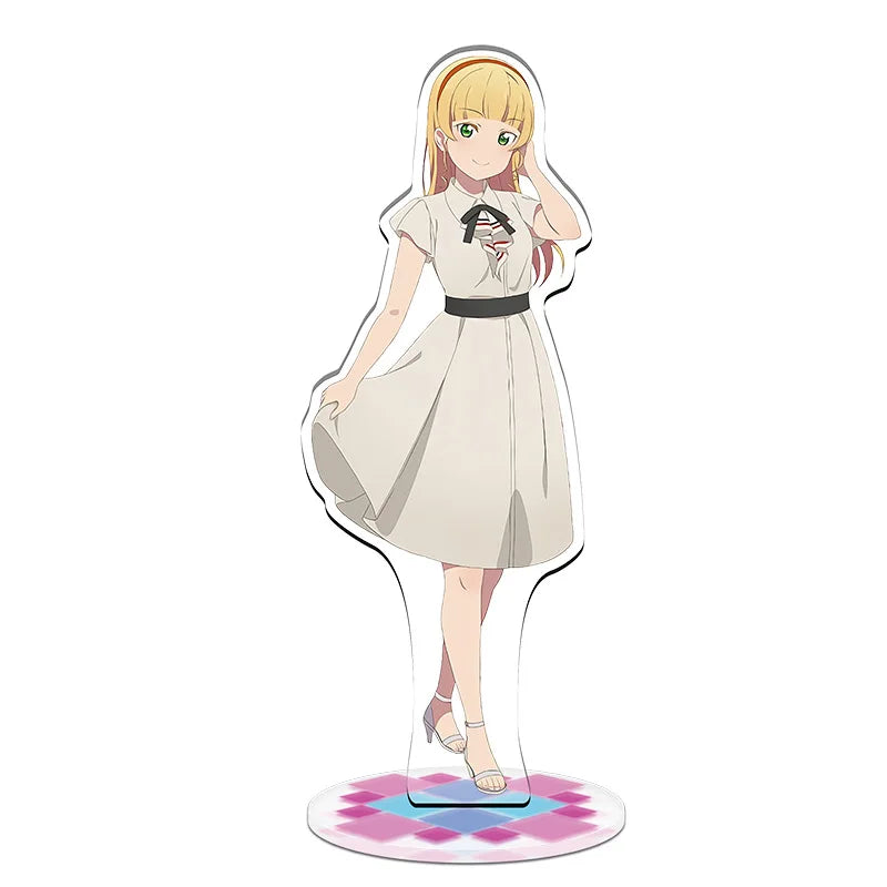 Anime LoveLive Superstar Game Action Figure Doll Shibuya Kanon Arashi Chisato Sumire Acrylic Stand Model Cosplay Toy Gift