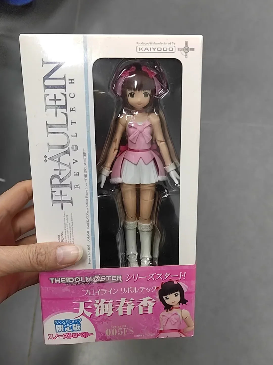 In Stock Kaiyoido Idolmaster Haruka Amami Futami Asami Futami Ami Hoshii Miki Revoltech AMAZING YAMAGUCHI gift  Toy