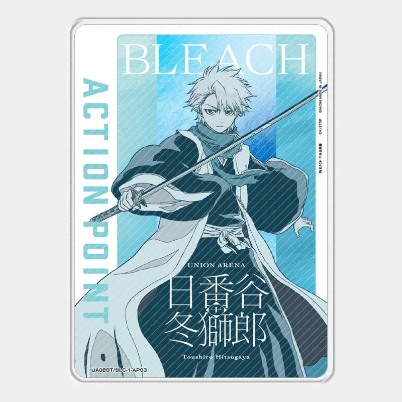 UA Bleach Thousand-Year Blood War Acrylic Card Toushirou Kurosaki Ichigo Kuchiki Rukia Nodt Cards Anime Game Collection Toy Gift