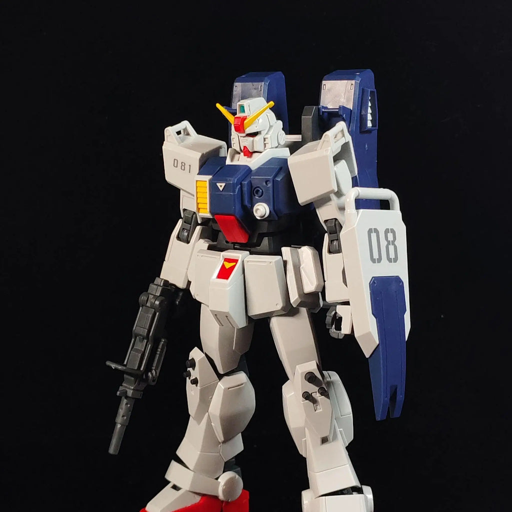 KK Model RX-79G Ground Type HGUC 1/144 Airborne Backpack Parachute Assembly Model Kit Collectible Action Figure Toys Gift