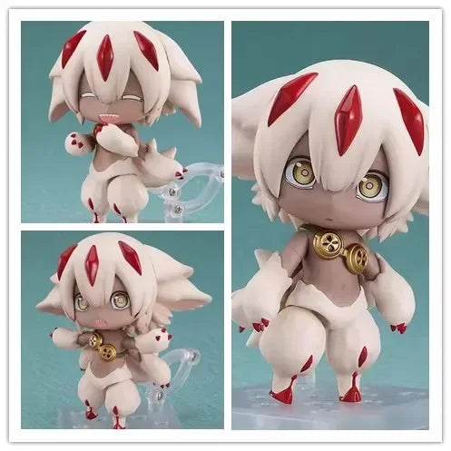 10cm Nendoroid Made In Abyss Comic Nanachi Reg Anime Figure Q Version Automotive Model Toys Room Ornament Birthday Gift