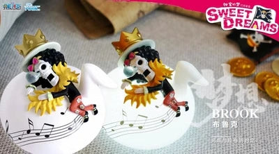 Hot Sale One Piece Anime Series Blind Box Night Light Toys Luffy Zoro Nami Sanji Chopper Figures Sweet Dream Led Boxes Ornaments