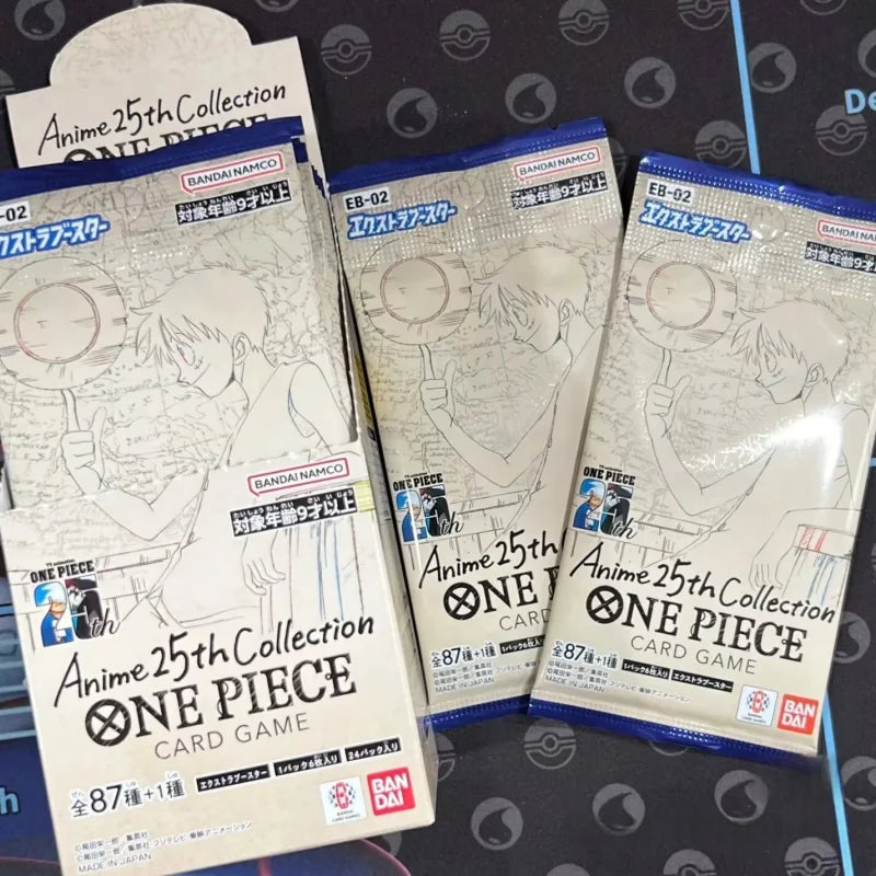 In Stock 100%Original Anime Booster Box One Piece EB01 EB02  PRB-01 Awakening of The New Era Tcg Collection Card Toy Gift